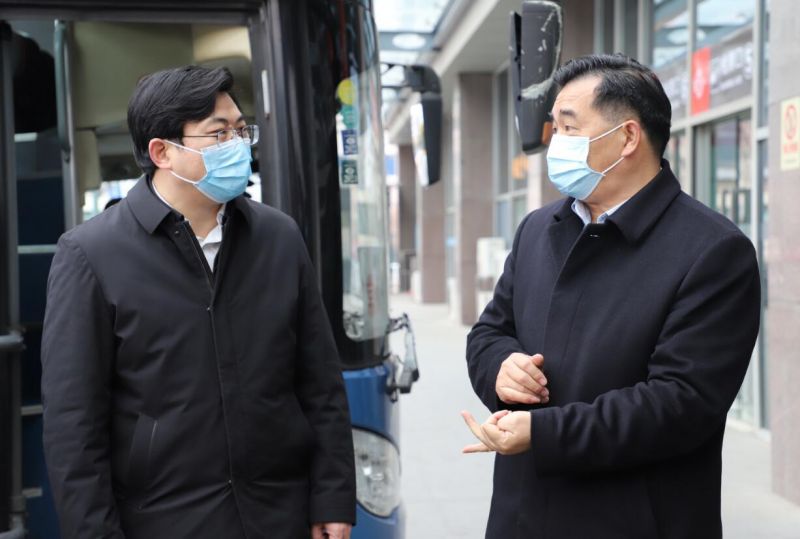 市委常委、武進(jìn)區(qū)委書記喬俊杰督查武進(jìn)汽車站春運(yùn)及疫情防控工作